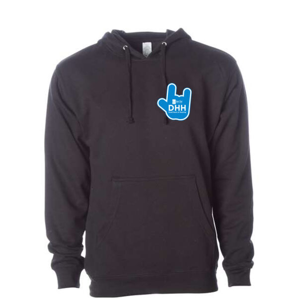 Independent Trading Co - Midweight Hooded Sweatshirt - Printed Logos Thumbnail