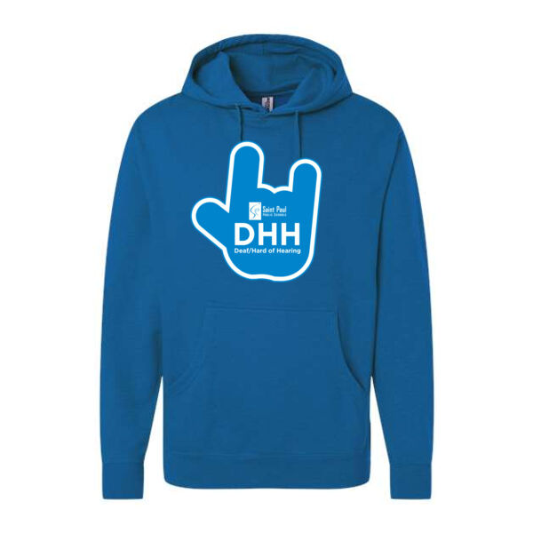 Independent Trading Co - Midweight Hooded Sweatshirt - Printed Logos Thumbnail