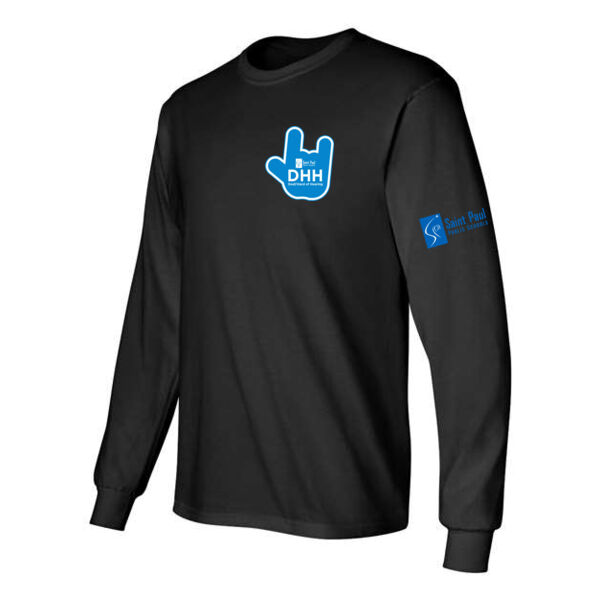 Gildan - Ultra Cotton Long Sleeve T-shirt - Printed Logos Thumbnail