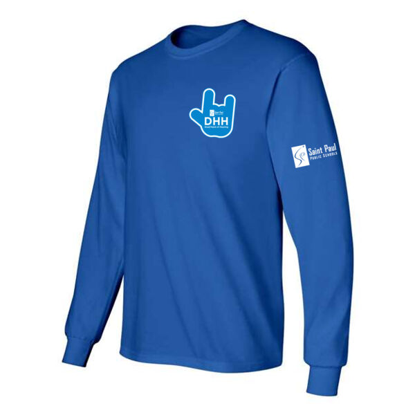 Gildan - Ultra Cotton Long Sleeve T-shirt - Printed Logos Thumbnail