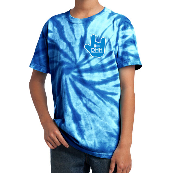 Port & Company Youth Tie-Dye Tee - Printed Logos Thumbnail