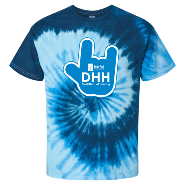 Colortone - Multi-Color Tie-Dyed T-Shirt - Printed Logo Thumbnail