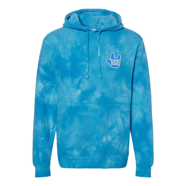 Independent Trading Co. - Midweight Tie-Dyed Hooded Sweatshirt - Embroidery & Printed Logos Thumbnail