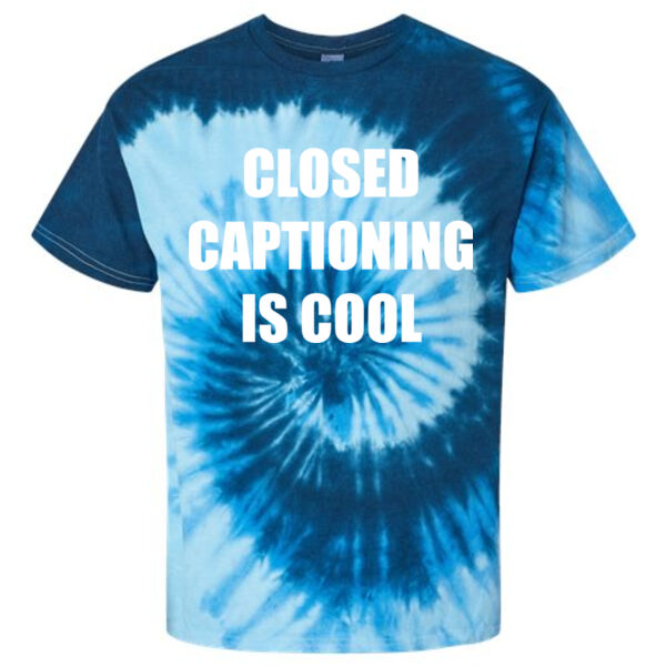 Colortone - Unisex Multi-Color Tie-Dyed T-Shirt - Printed Logos Thumbnail