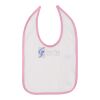 Infant Contrast Trim Premium Jersey Bib Thumbnail
